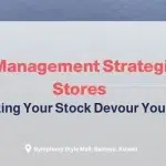 Infographic header banner by Ososs focusing on Effective Inventory Management Strategies for e-commerce stores to prevent stock losses and maximize profits.