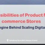 Alt Text: Banner guide highlighting the core responsibilities of Product Management in eCommerce Stores by OSOSS.